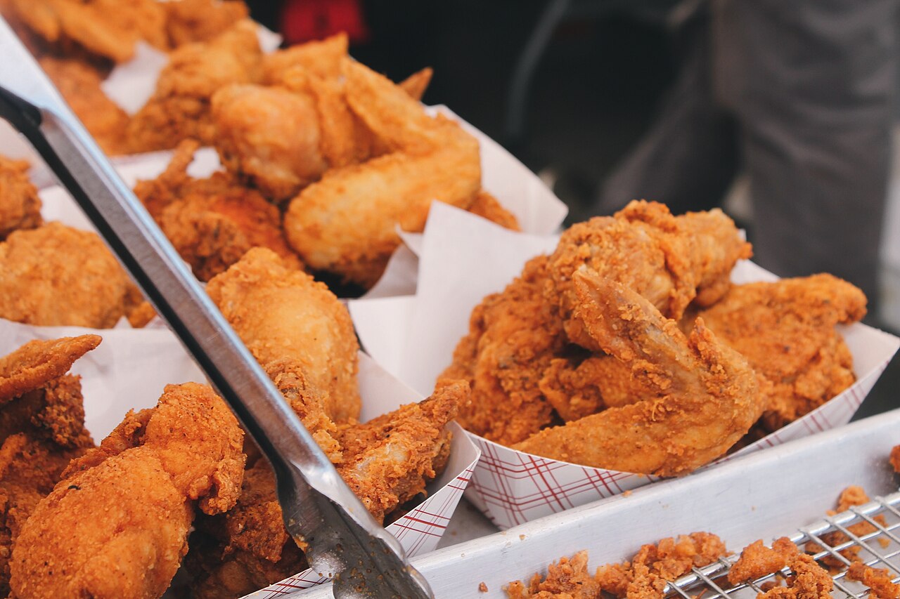 Lot 9C signature Honey-Butter Fried Chicken, hand-battered and golden